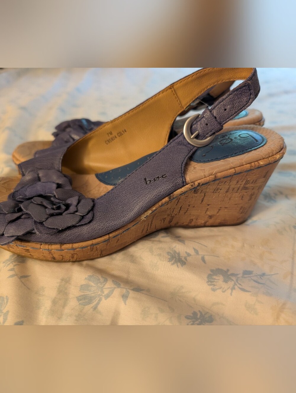 b.o.c. Leather Wedges